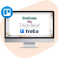 Business HQ Trello Board, Business Organization Workflow, Business Checklist