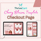 Cherry Blossom ThriveCart Checkout Template