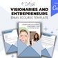 Editable 7 Traits of Successful Visionaries and Entrepreneurs Emails | Done-for-You eCourse