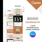 Boho Membership 2-Step Tripwire Sales Funnel in Canva