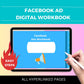 Facebook Ad Digital Workbook | Hyperlinked PDF | Suitable with Goodness & Notability