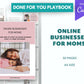 Online Businesses For Moms Playbook