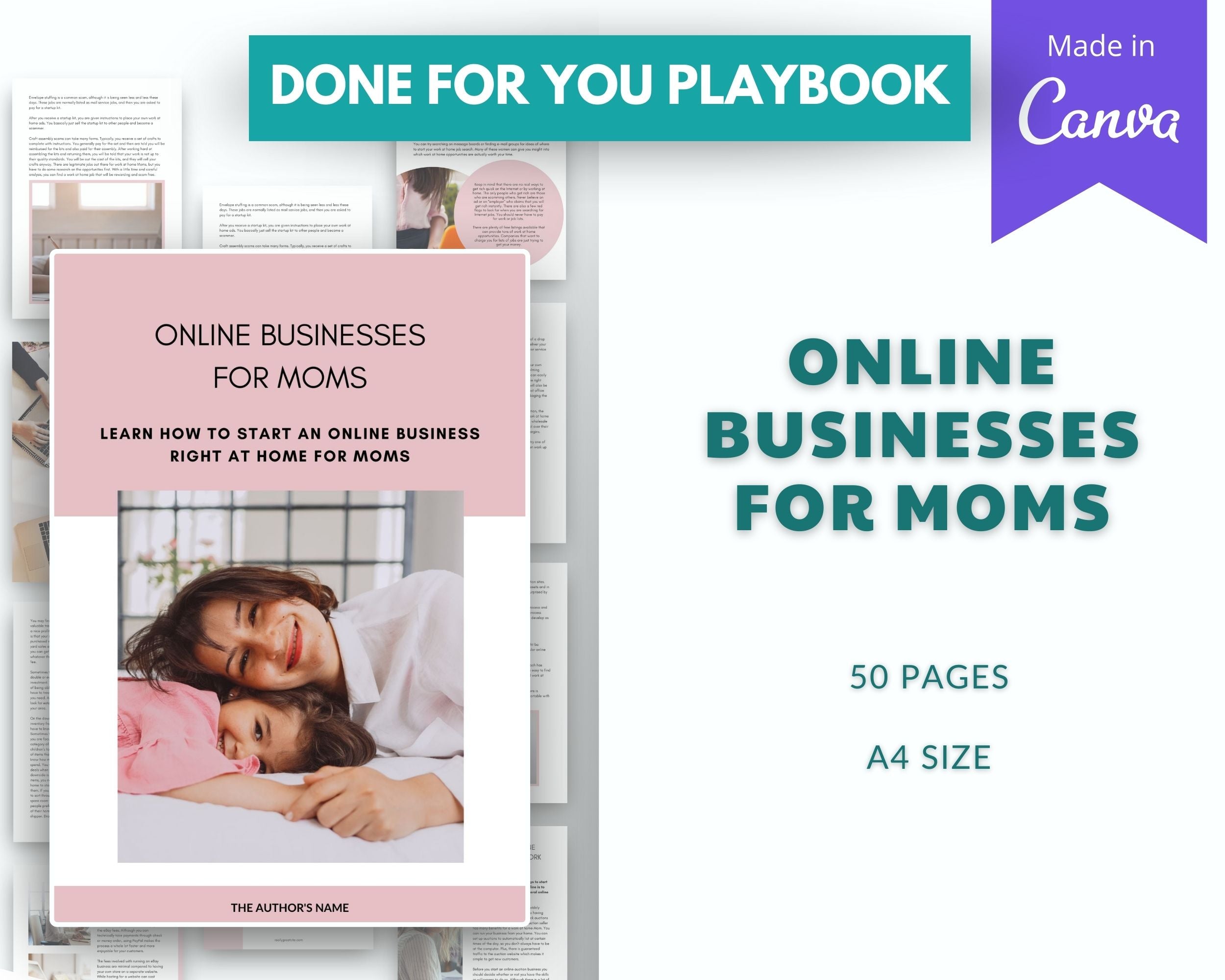 Online Businesses For Moms Playbook