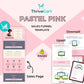 Pastel Pink ThriveCart 4-Page Sales Funnel Template