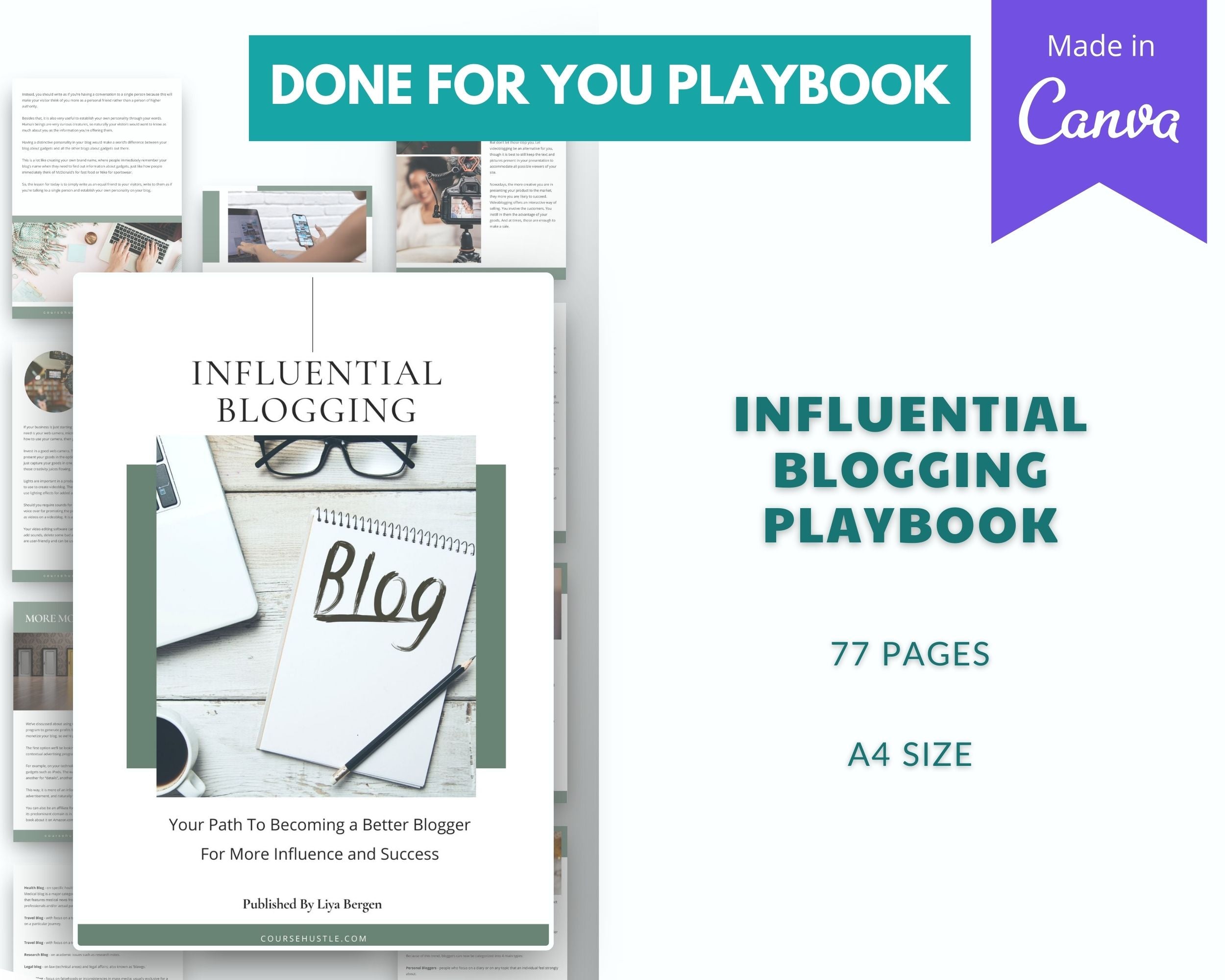 Done-for-You Influential Blogging Playbook