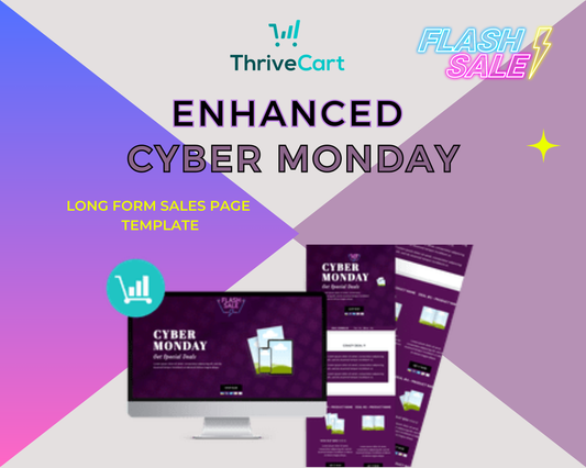 Cyber Monday Enhanced Sales Page Template