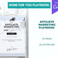 Done for You Affiliate Marketing Canva Playbook