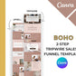 Boho 2-Step Tripwire Sales Funnel in Canva