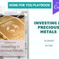 Investing In Precious Metals Playbook