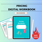 Pricing Digital Workbook | Hyperlinked PDF | Suitable with Goodnotes & Notability