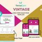 Vintage Sales Page Template in ThriveCart