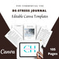 De-Stress Journaling Prompts in Canva | Canva Template Pack | Commercial Use