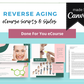 Reverse Aging | Done for You Online Course |  Wellness Course in a Box | 10 Lessons