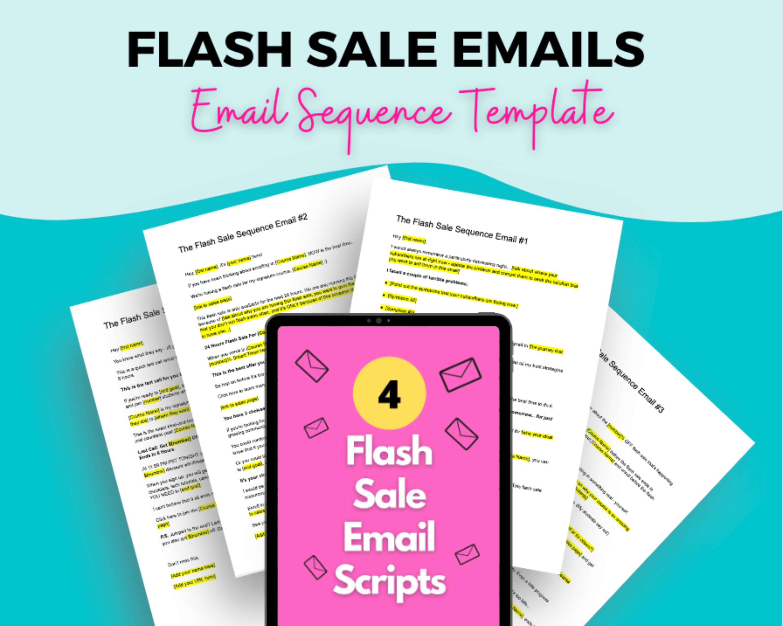 Flash Sale Email Sequence | Sales Email Template
