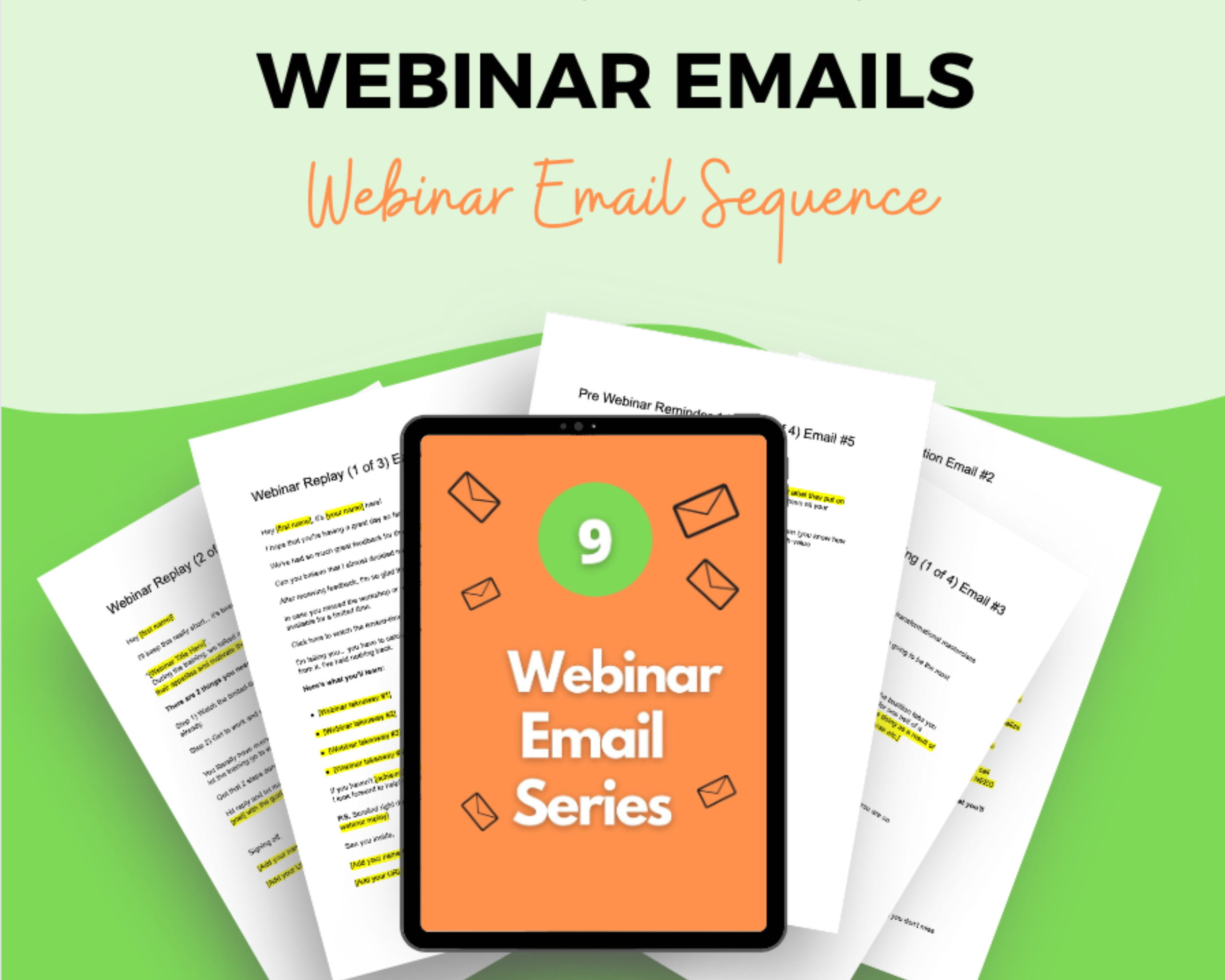 Webinar Email Sequence