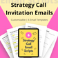 Strategy Call Invitation Email Sequence