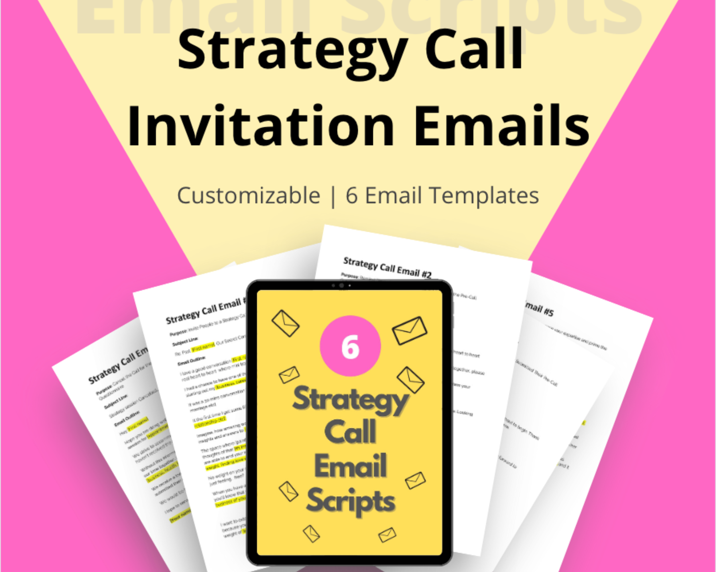 Strategy Call Invitation Email Sequence