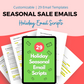 Seasonal Sale Email Templates