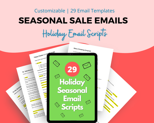 Seasonal Sale Email Templates