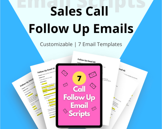 Strategy Call Follow Up Email Sequence