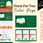 Christmas Sales Page Template
