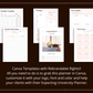Editable University Planner in Canva | Commercial Use