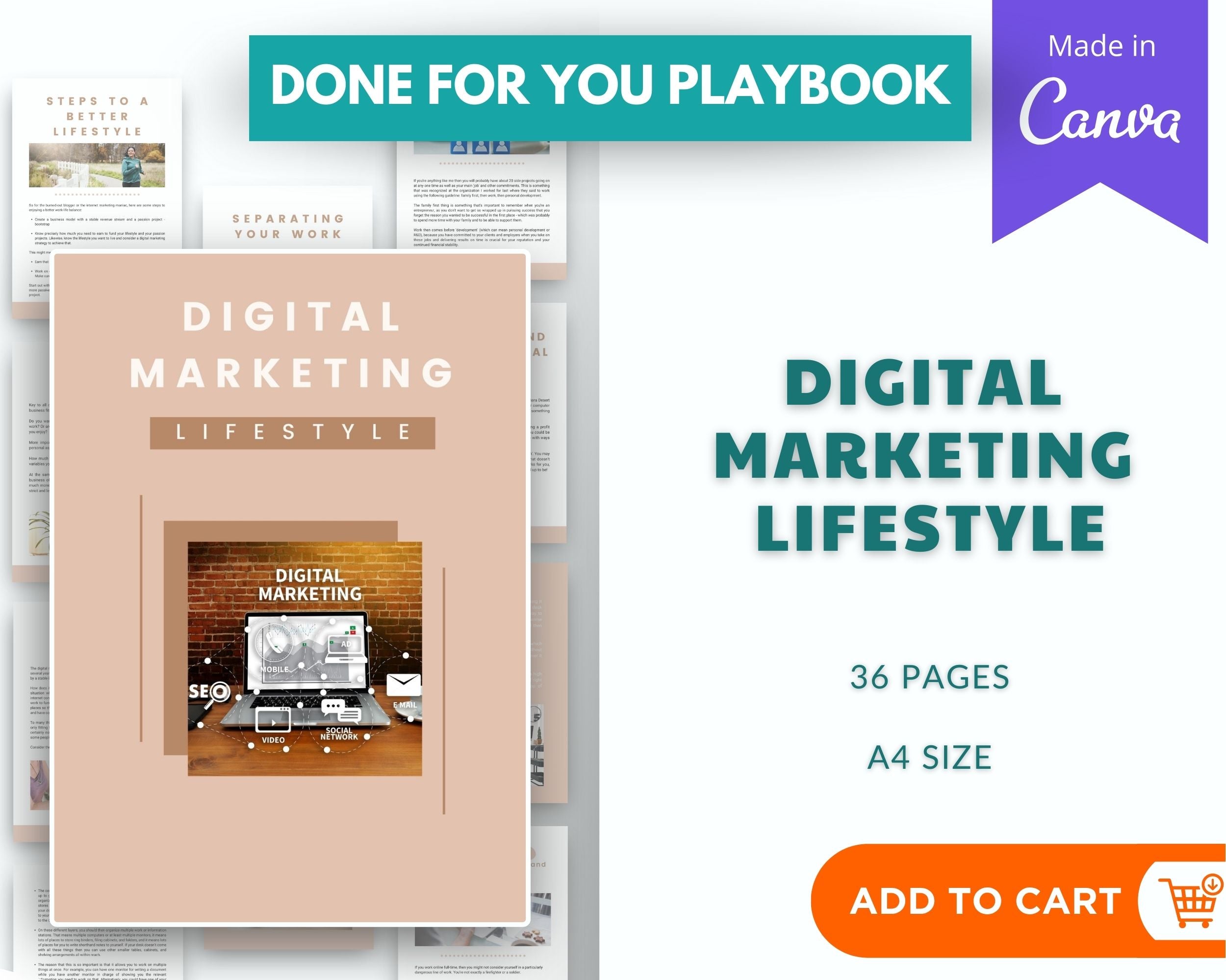 Done for You Digital Marketing Lifestyle Playbook