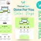 Mini Offer Sales Page Template in ThriveCart