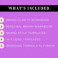 Brand Clarity Workbook | Brand Board Template | Branding Kit | Logo Design | DFY Branding Formula Ebook