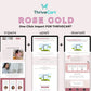 Rose Gold ThriveCart 4-Page Sales Funnel Template