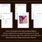 Editable Fitness Planner in Canva | Commercial Use