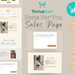 Waitlist in BOHO Sales Page Template in ThriveCart