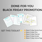 Black Friday Toolkit  Done For You Black Friday Promotion  Course Creator Tools