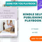 Kindle Self-Publishing Playbook