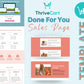Online Course Sales Page Template in ThriveCart