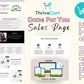 Simplicity Sales Page Template in ThriveCart
