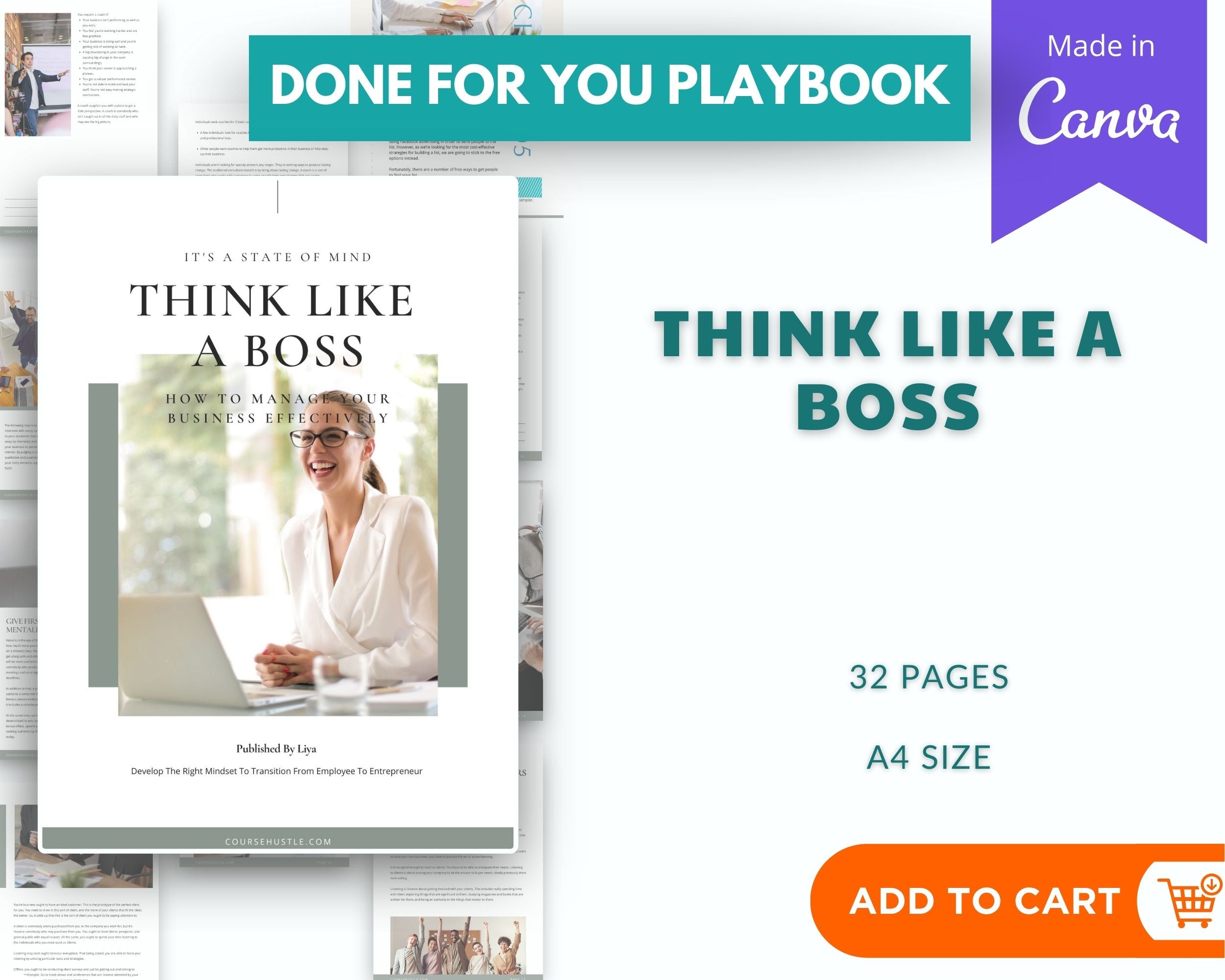 Done-for-You Think Like a Boss Playbook