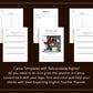 English Teacher Planner Templates in Canva | Canva Template Pack | Teacher Planner Templates | Commercial Use