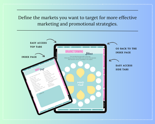 Plan Your Book Digital Workbook | New Author Planner | Hyperlinked PDF | Suitable with Goodnotes & Notability