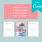 Getting Out of Debt Worksheet | Debt Reflection Planner