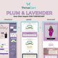 Plum & Lavender Checkout Funnel Template in ThriveCart