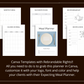 Editable Meal Planner in Canva | Commercial Use