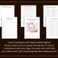 Editable New Born Baby Planner Templates in Canva | Commercial Use