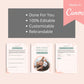 30-Day Win Your Mornings Challenge | Editable Canva Template A4 Size