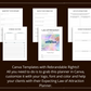 Editable Law of Attraction Planner in Canva | Commercial Use
