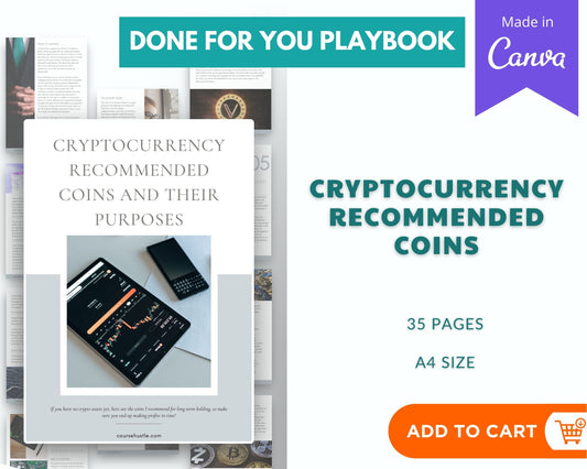 Done-for-You Cryptocurrency Recommended Coins Playbook