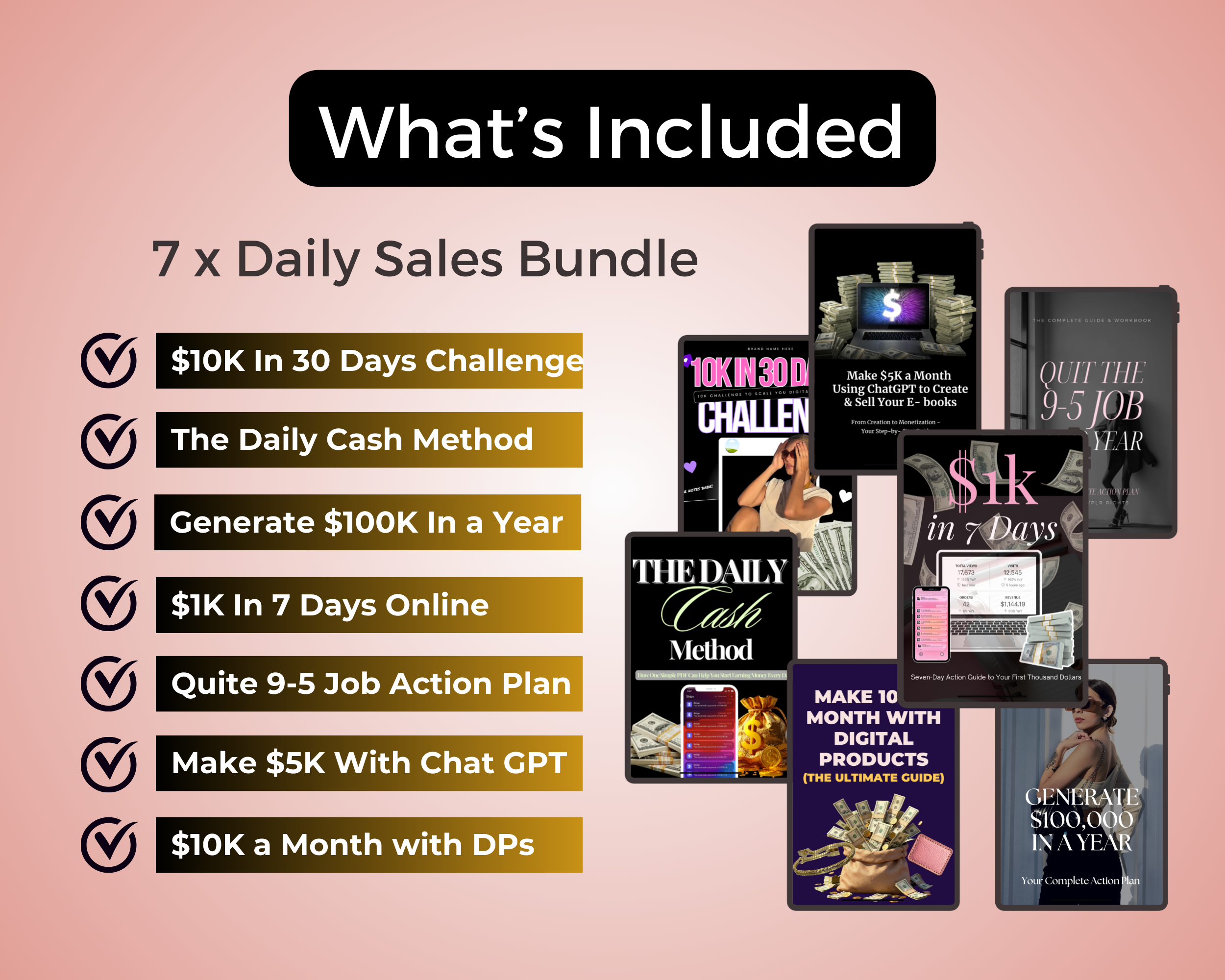 Double Mega Bundle of 46 PLR Ebooks in Canva