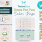 Female Power Sales Page Template in ThriveCart