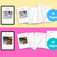 BUNDLE of 7 Female Planners in Canva | Customizable | Editable Canva Templates | Commercial Use | Pregnancy Planners