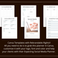 Editable Social Media Planner Templates in Canva | Commercial Use
